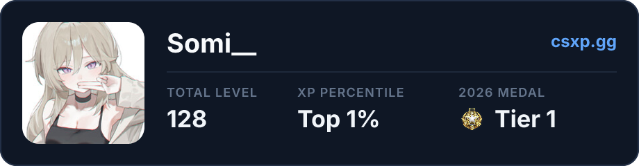 csxp.gg badge for this player