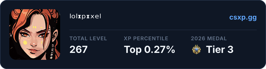 csxp.gg badge for this player