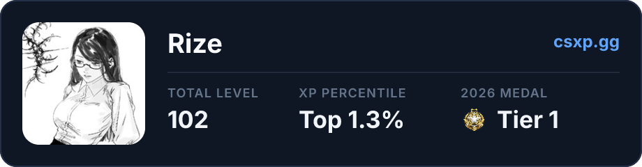 csxp.gg badge for this player