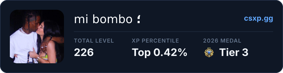 csxp.gg badge for this player