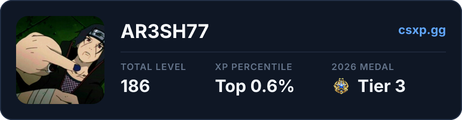 csxp.gg badge for this player