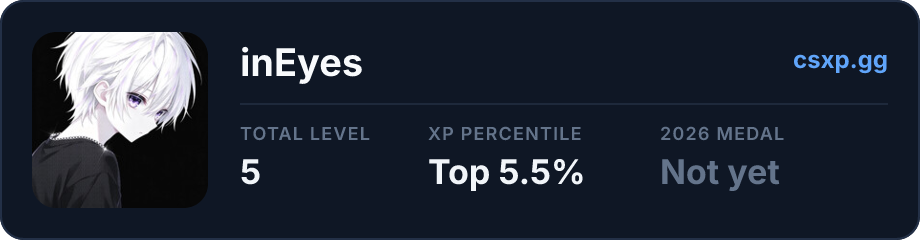csxp.gg badge for this player