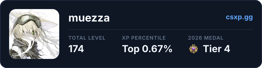 csxp.gg badge for this player