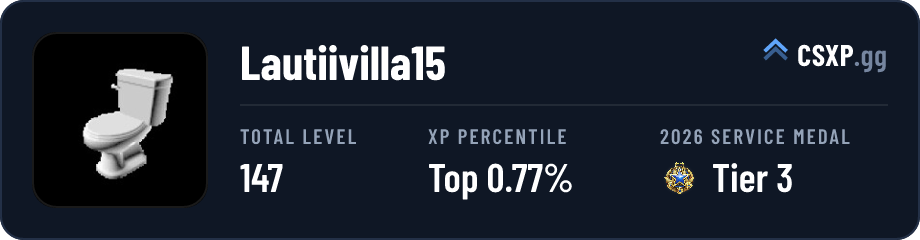 csxp.gg badge for this player