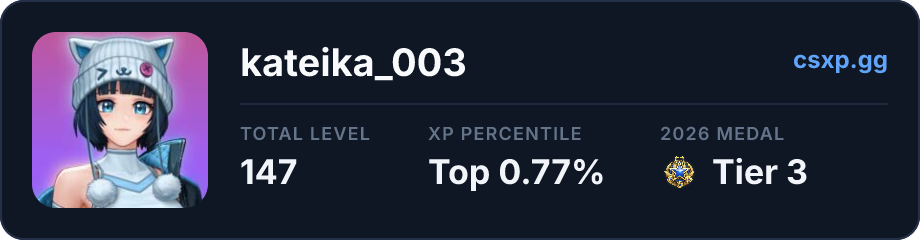csxp.gg badge for this player