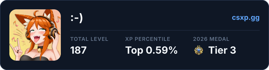 csxp.gg badge for this player